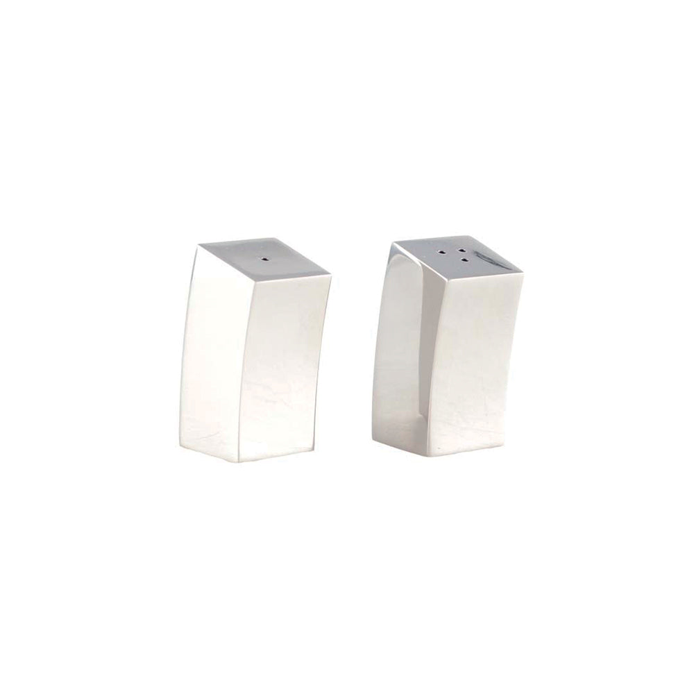Leaning Silver Salt/Pepper