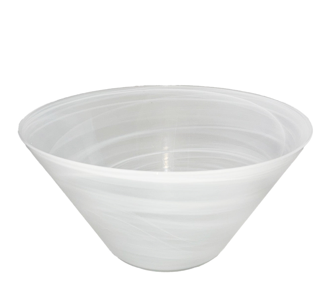 White Conical Salad Bowl | 33cm