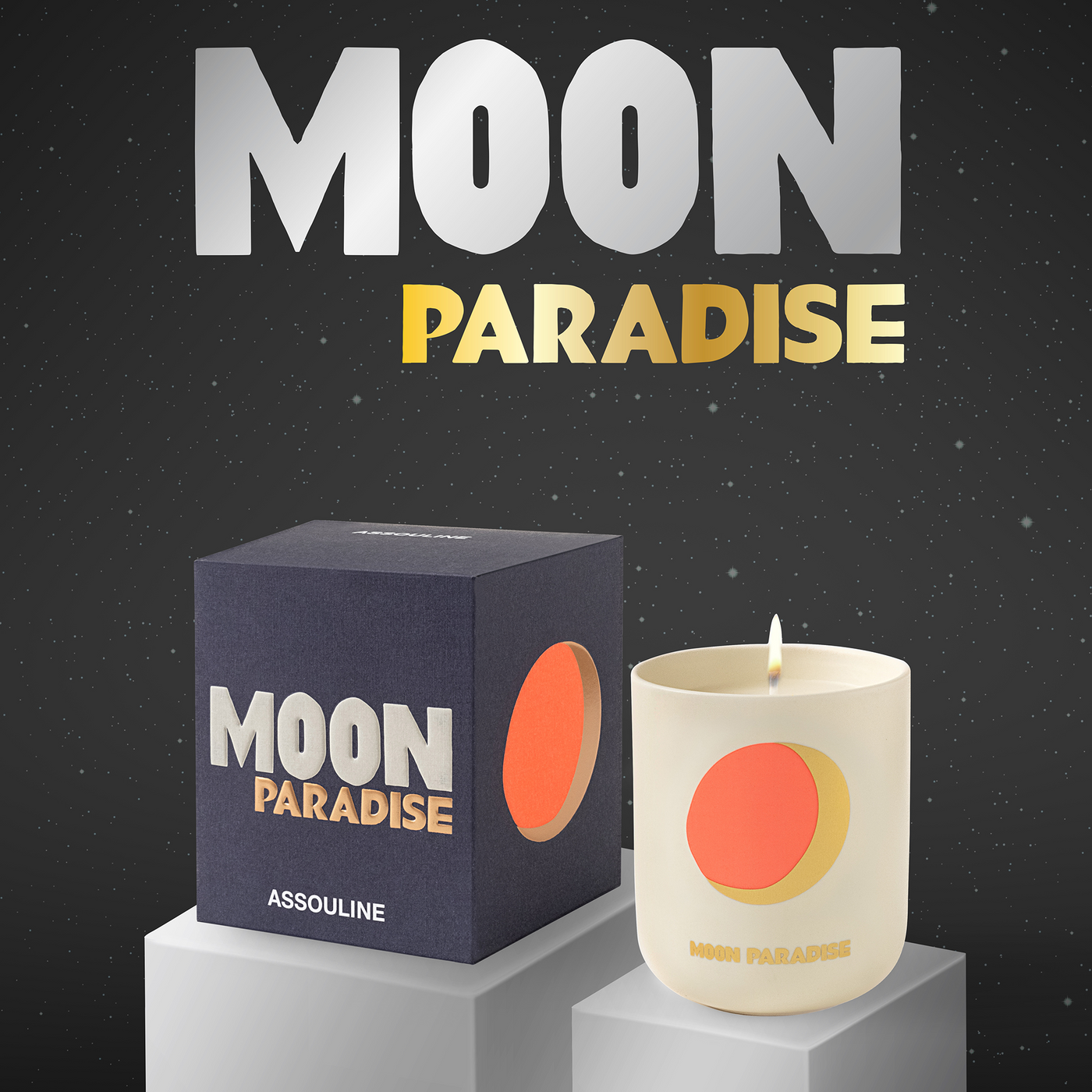 Candle Pot Moon Paradise