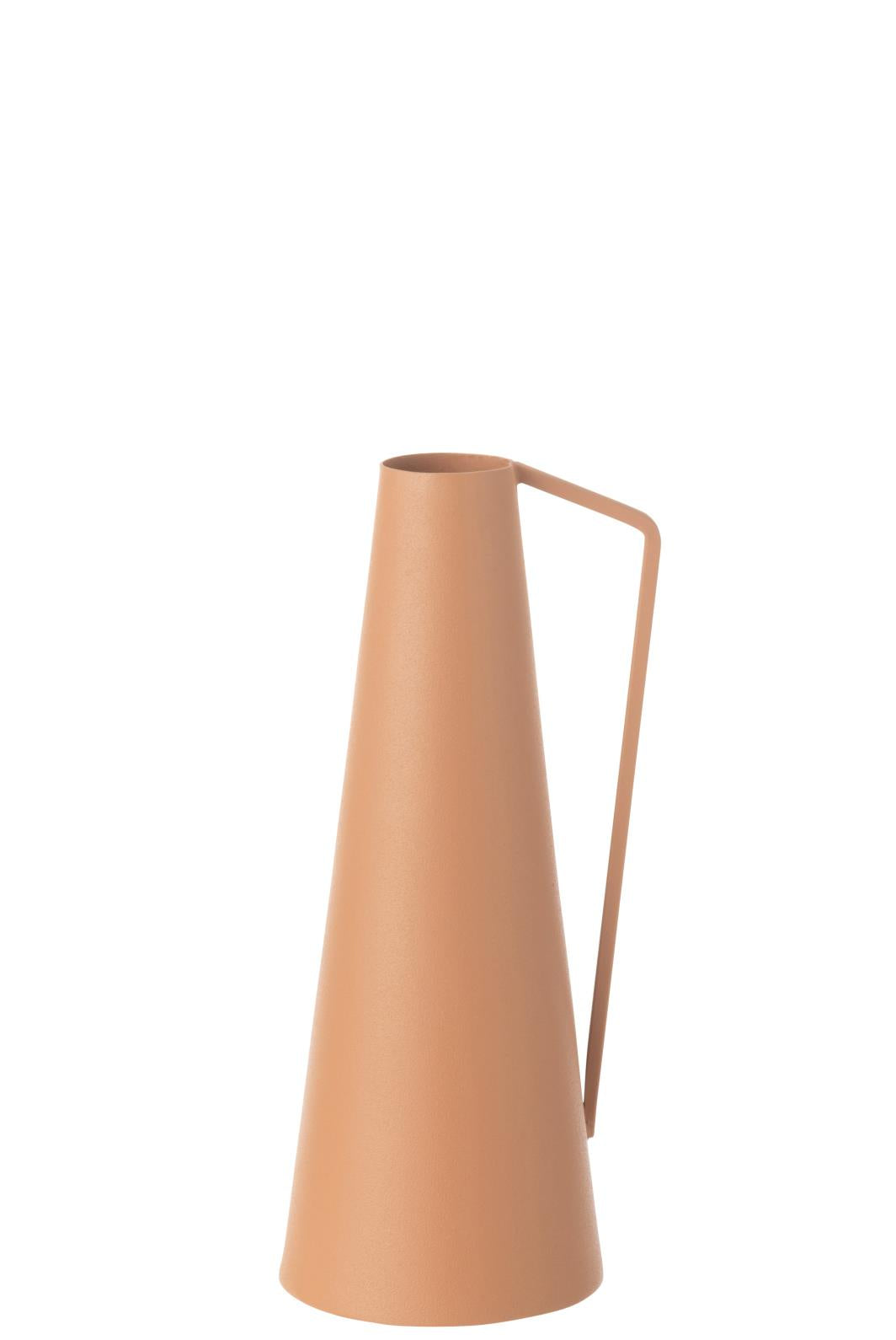 Vase Round Iron Peche 26cm