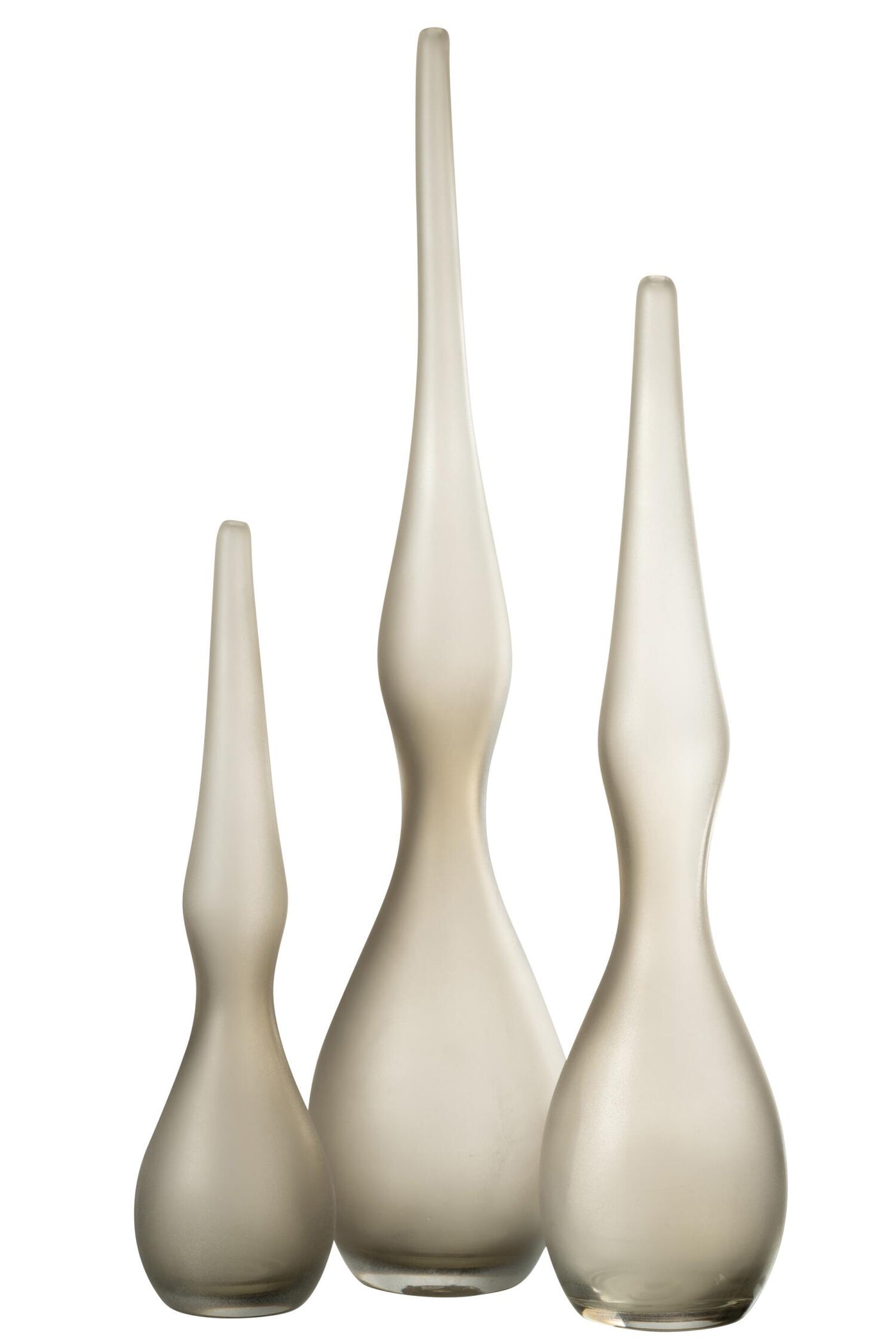 S/3 Vases Grey | 64cm