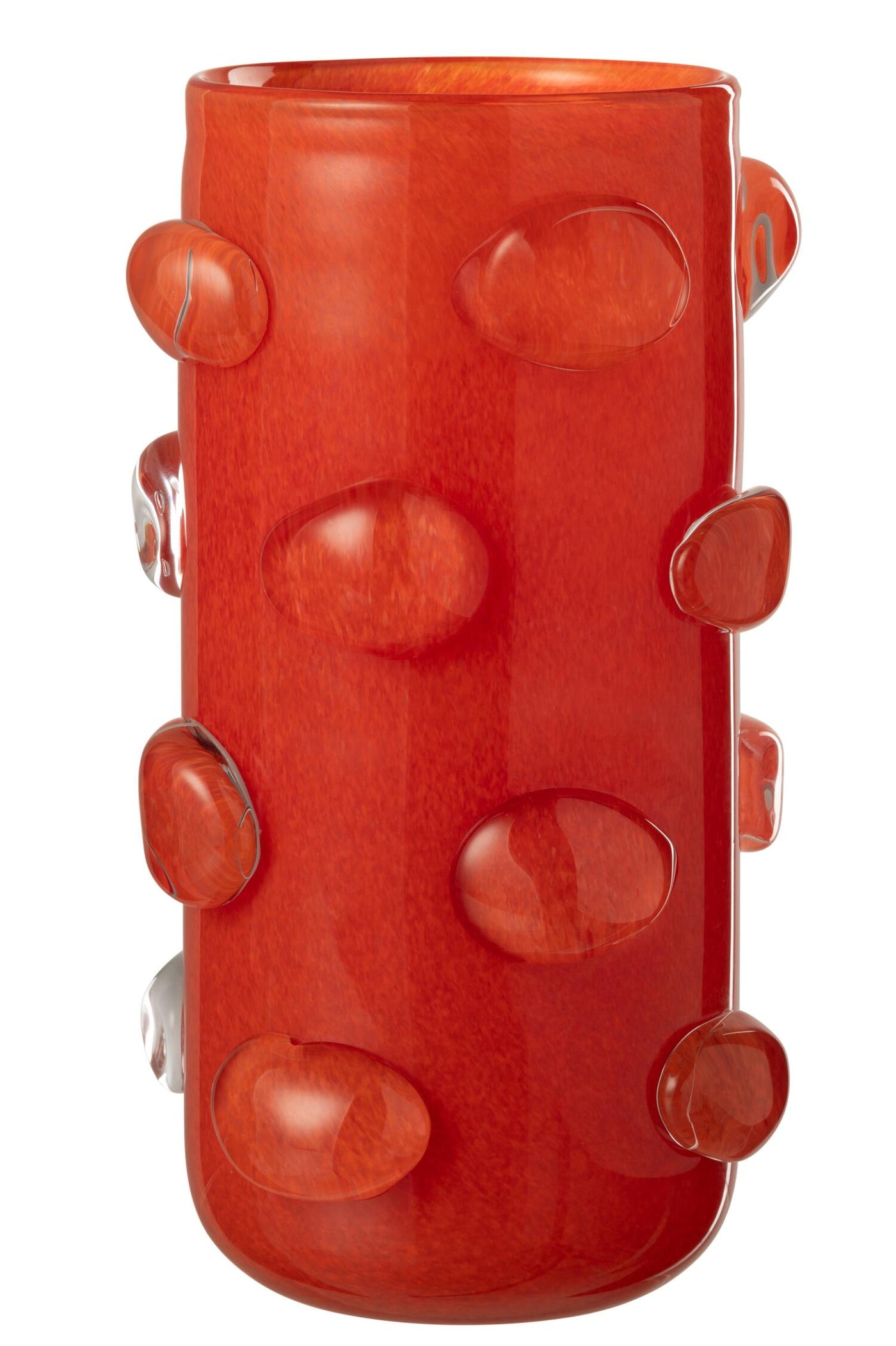 Vase Glass Red | 33cm