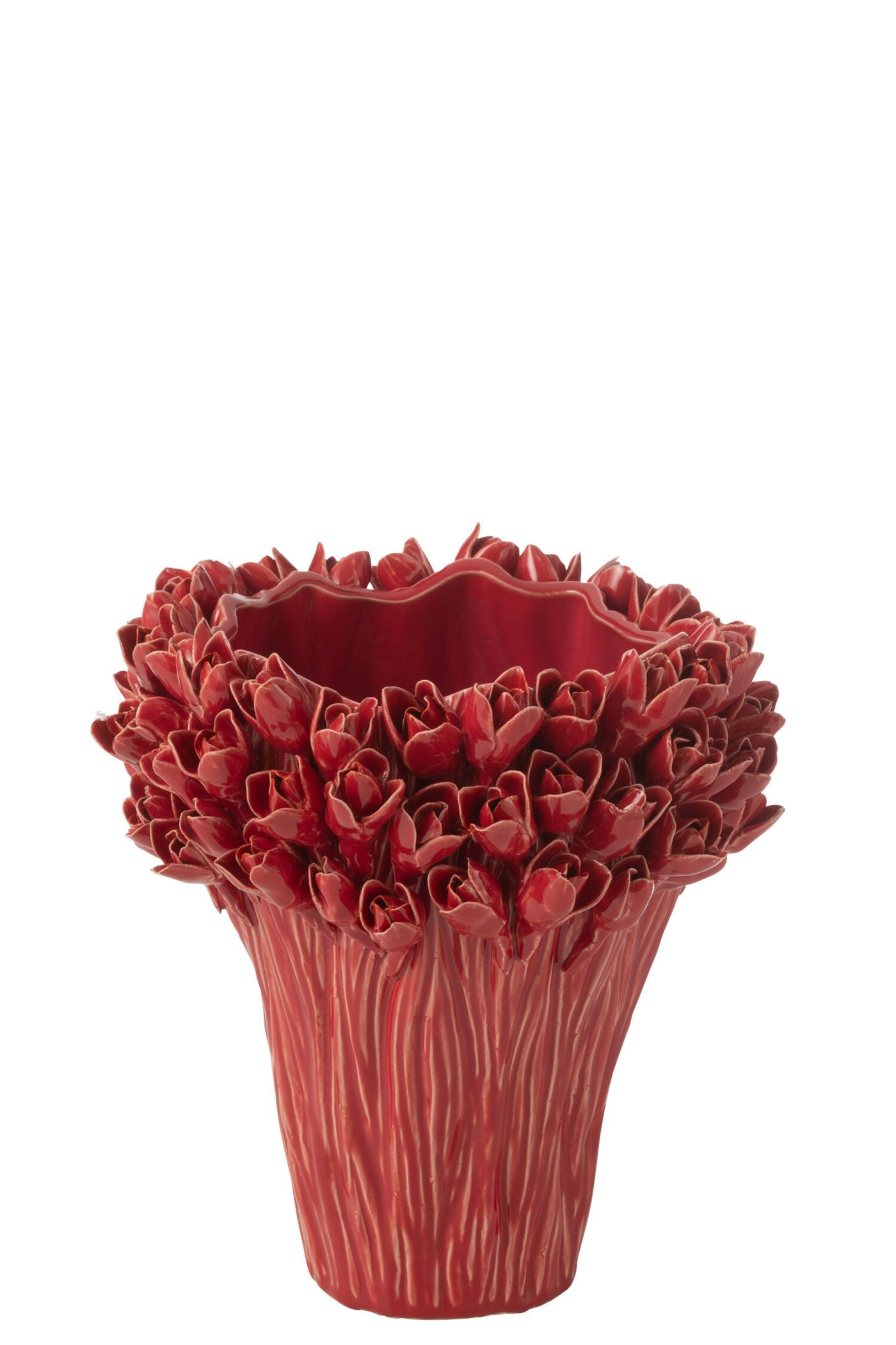 Vase Ceramic Red | 29cm