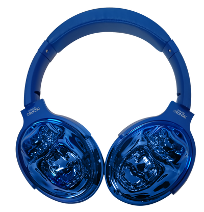 Kong Blue Metallic Headphone