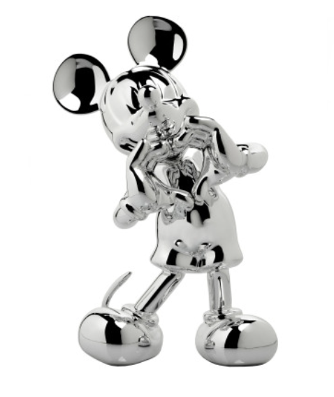 Mickey With Love XS- Chromed Silver