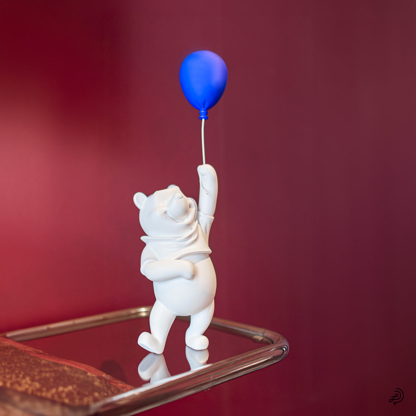 Winnie the Pooh blue Balloon | 500Ex52cm