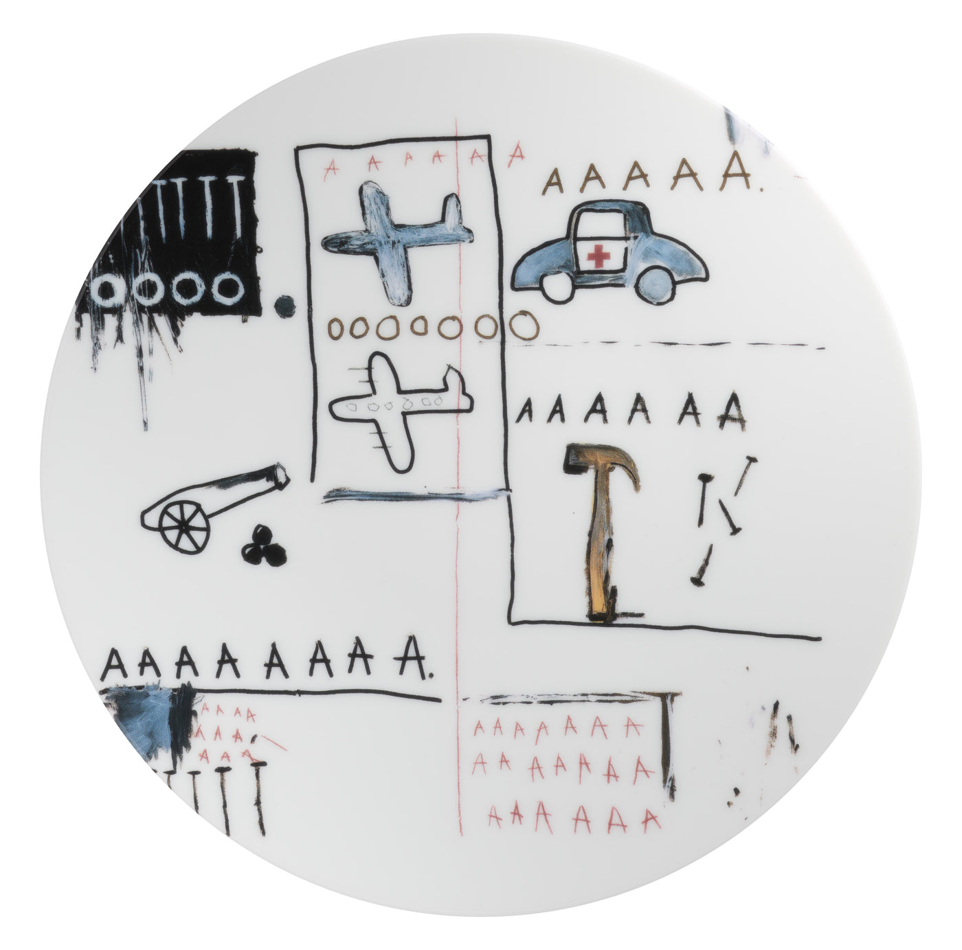 Jean-Michel Basquiat Plate