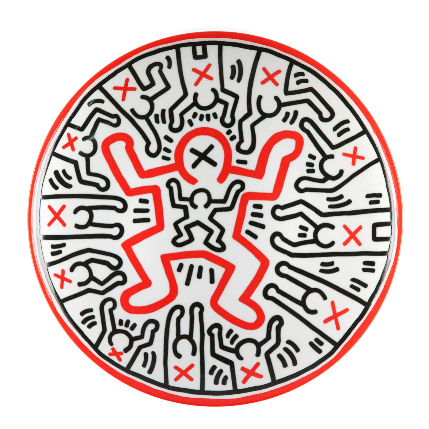 Keith Haring Plate Child