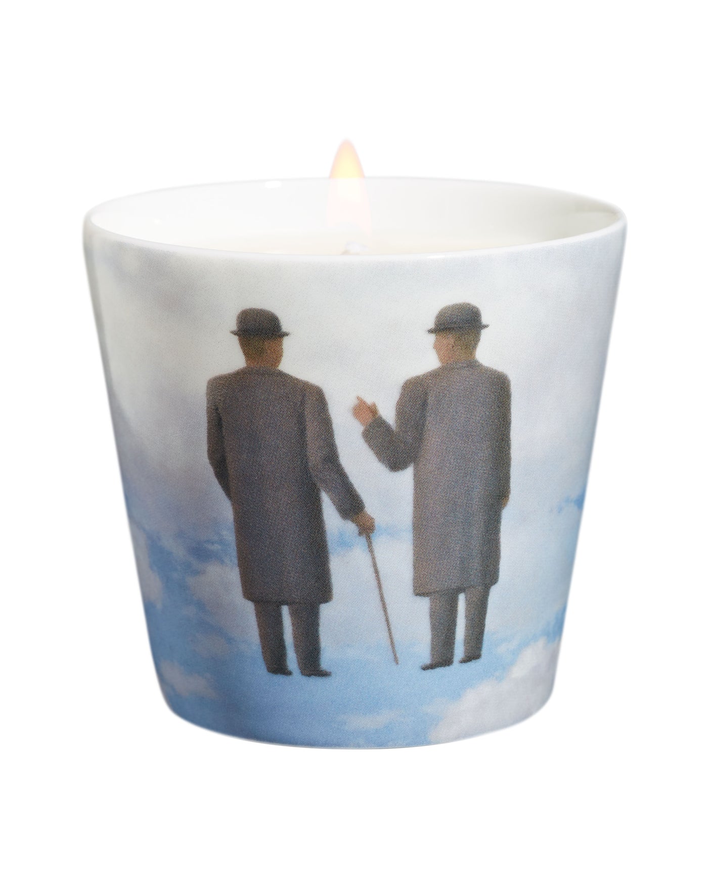 René Magritte Candle La Reconnaissance Infinie