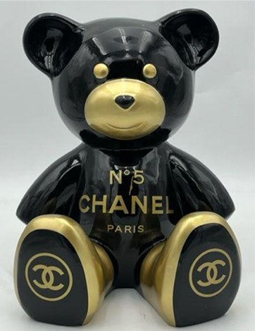 Chanel Teddy Black/Gold | 35cm