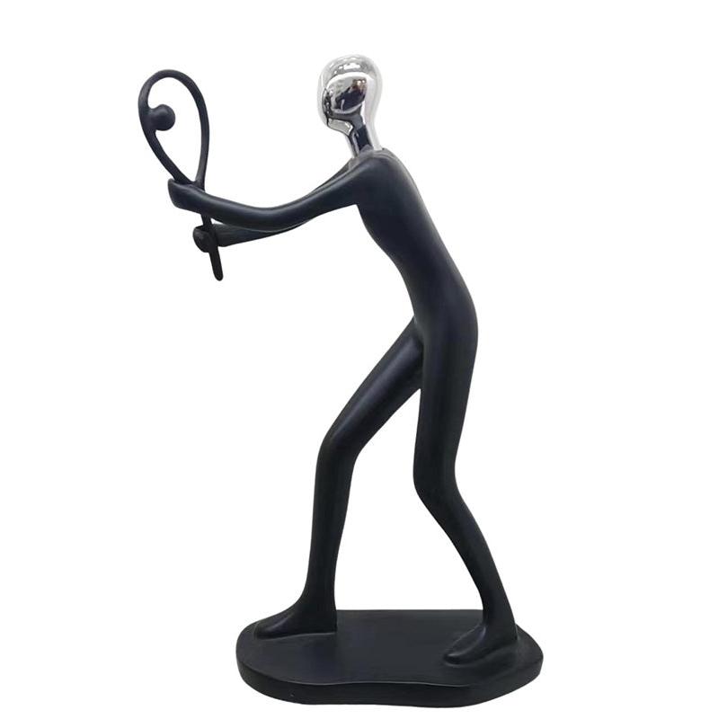 TENNIS PLAYER STATUETTE