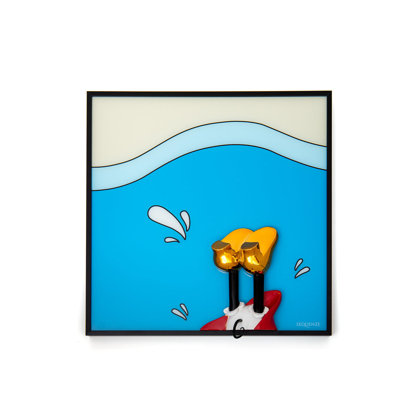 Frame Free Directions Blue | 40x40cm