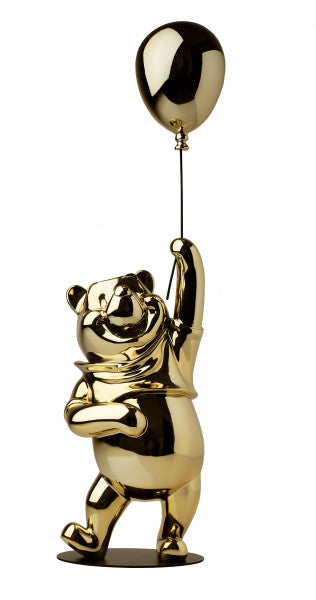 Winnie the Pooh Chromed Gold - The "Sublime" Collection