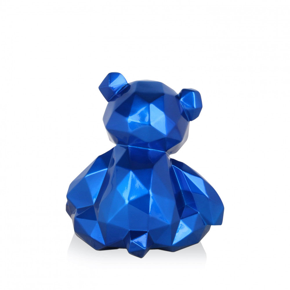 Resin Sculpture Teddy Bear Facets PM