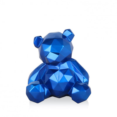 Resin Sculpture Teddy Bear Facets PM