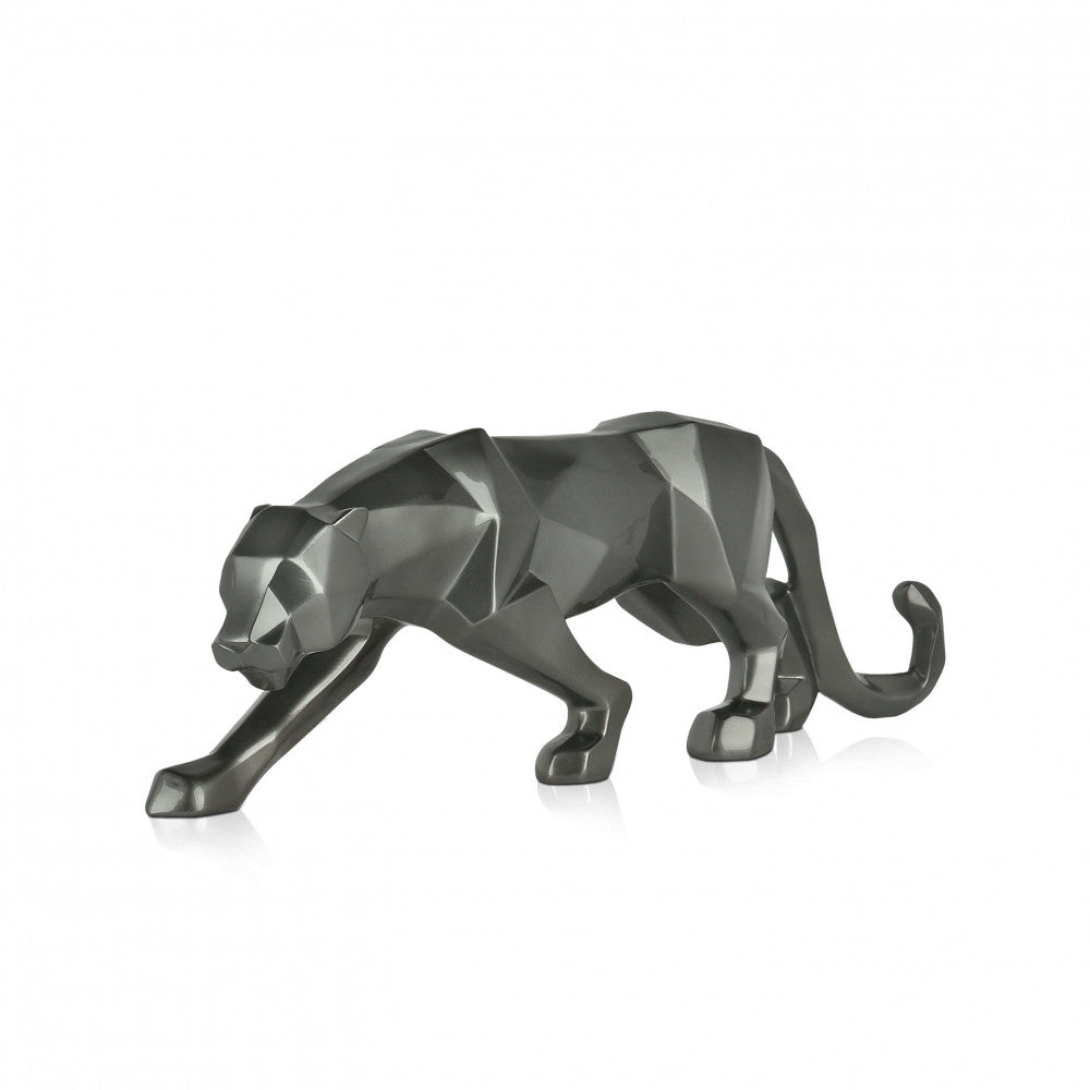 Black Panther Resin Sculpture