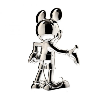 Mickey Welcome Chromed 30cm - Argent Chromé