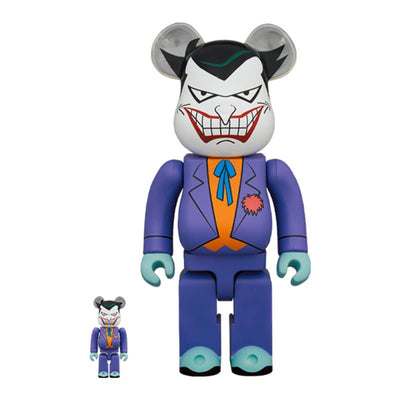 Bearbrick 400%+100% 'The Joker - Batman the Animated Series'