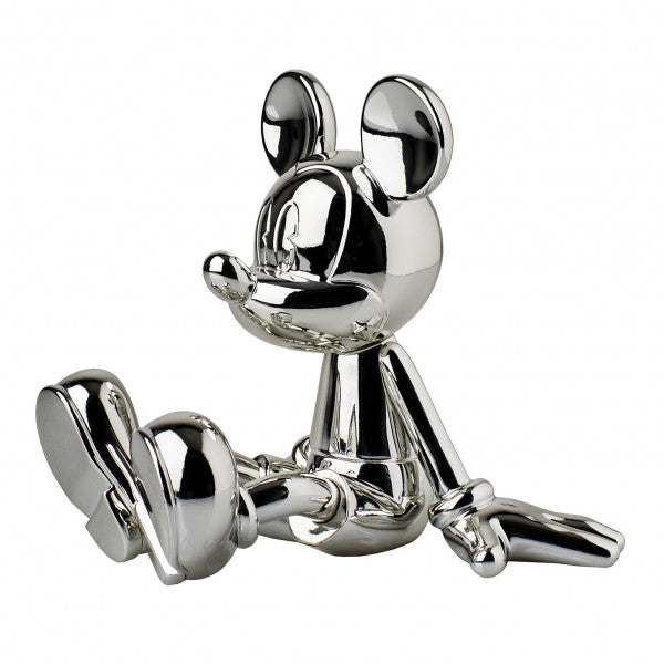 Sitting Mickey By Marcel Wanders - Silver Chrome
