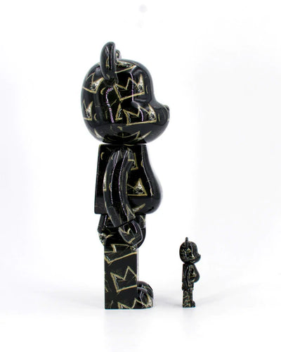 Bearbrick 400%+100% #8 by Jean Michel Basquiat
