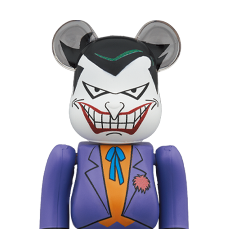 Bearbrick 400% + 100% - The Joker - Batman the Animated Series