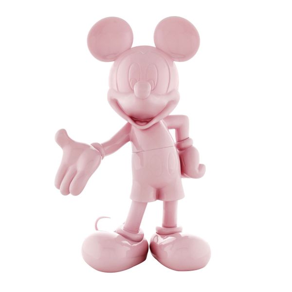 Mickey Welcome Rose Pastel Laq 30cm