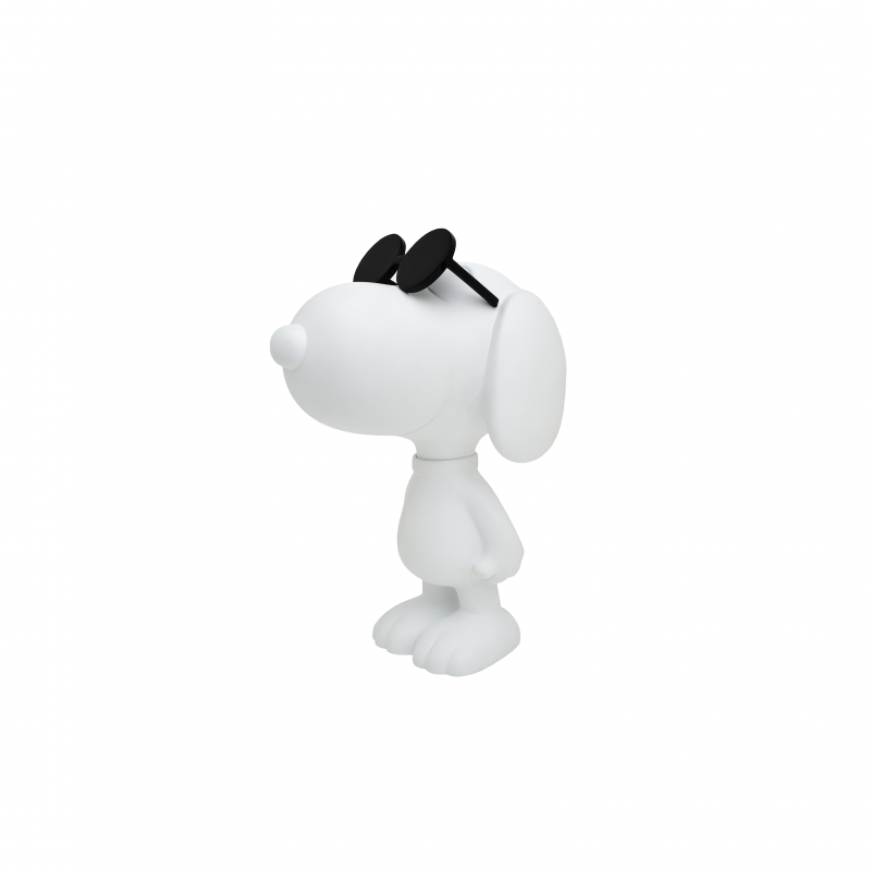 Snoopy XS Sun Blanc Mat/Noir Laque Original 12cm