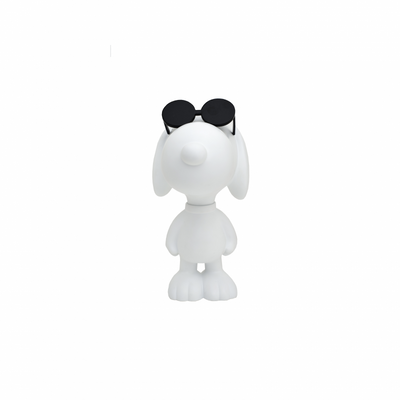 Snoopy XS Sun Blanc Mat/Noir Laque Original 12cm
