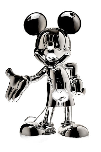 Mickey Welcome Chromed 30cm - Argent Chromé